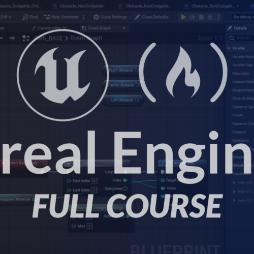 Unreal Engine 5 Course – Learn How to Code Video Games